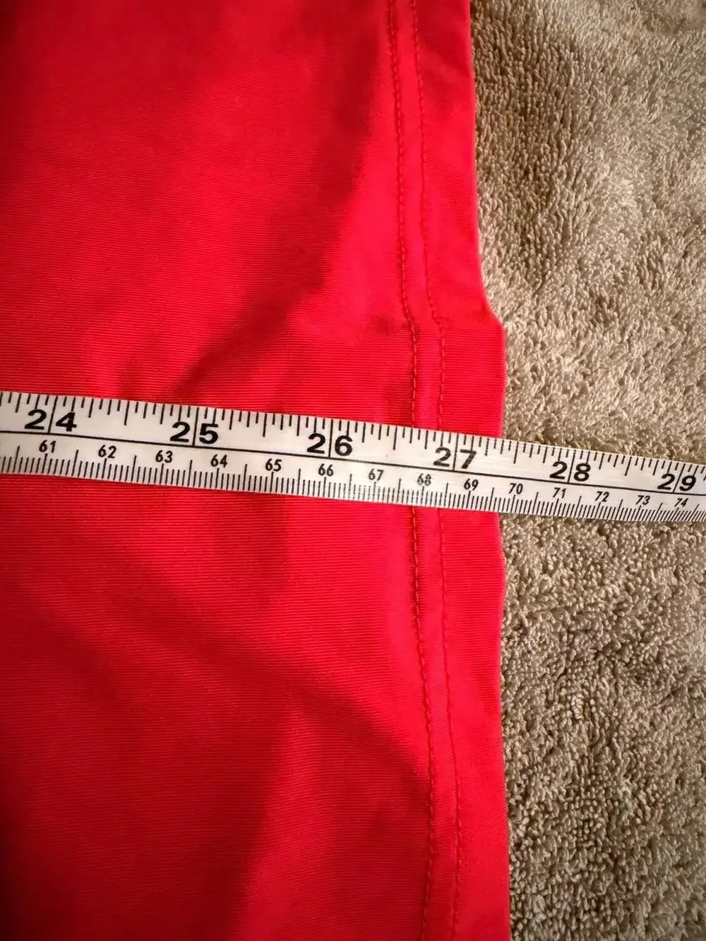 Nike Dri-Fit Pro Slim Fit Size M Red Long Sleeve Athletic Shirt